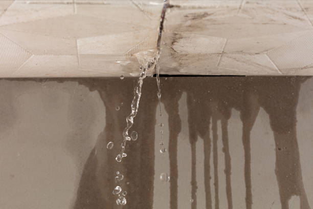 Professional Flood Damage Cleanup technician working in Burlington, KY